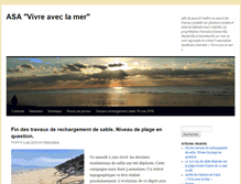 Tablet Screenshot of hauteville-sur-mer.com
